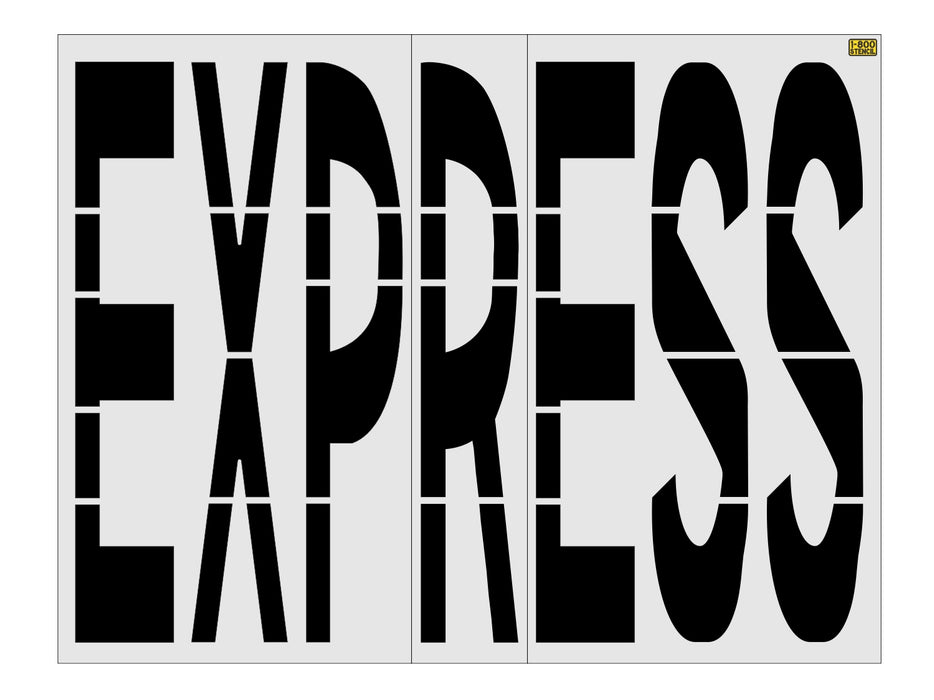 96" Florida DOT EXPRESS Stencil