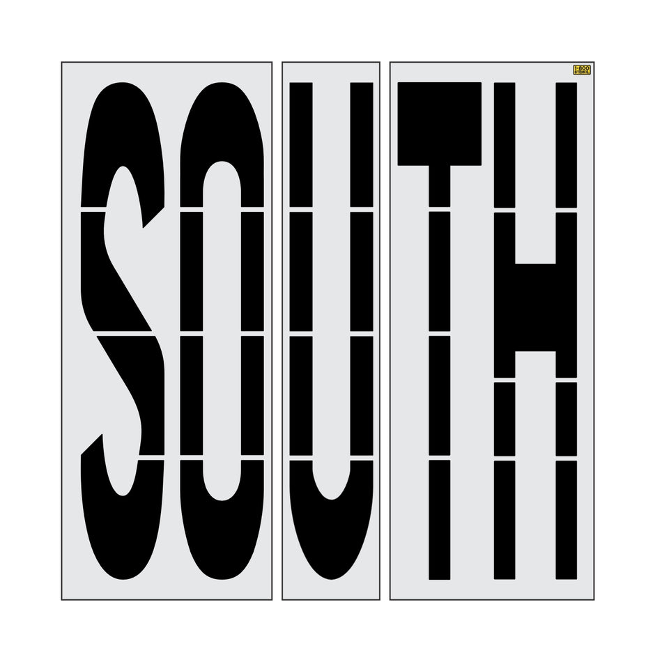 96" Colorado DOT SOUTH Stencil