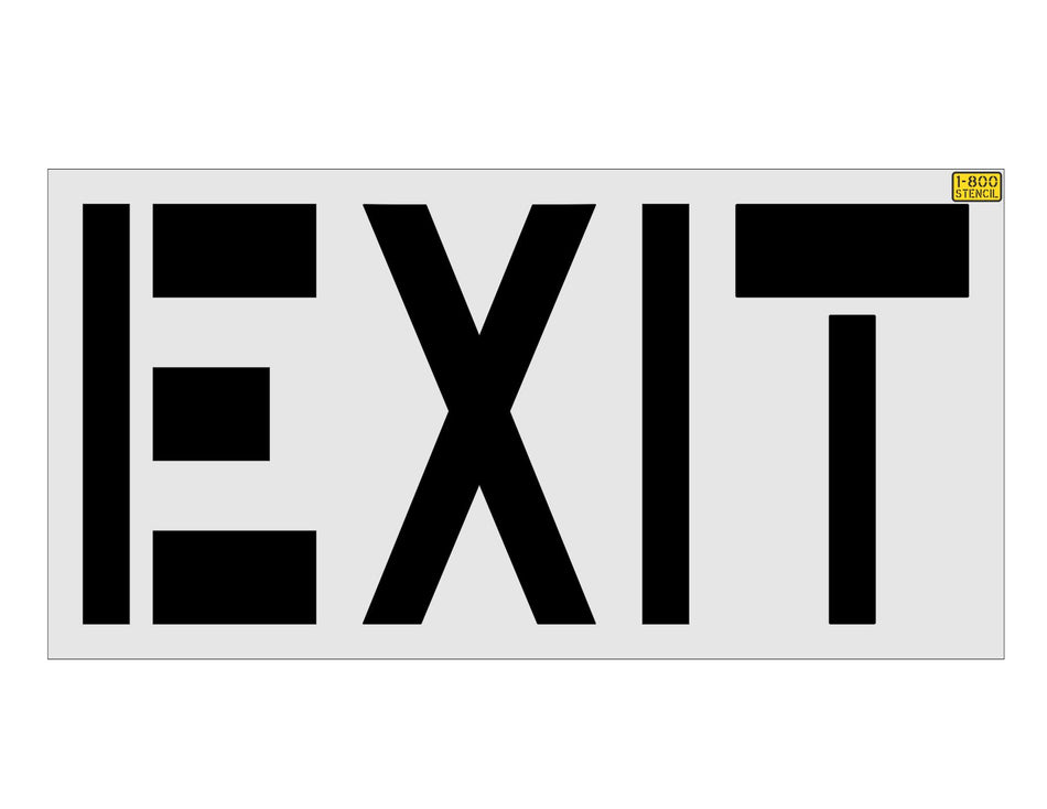 36" Chick-Fil-a EXIT Stencil