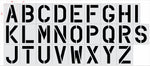 24" x 16" Alphabet Kit Stencil