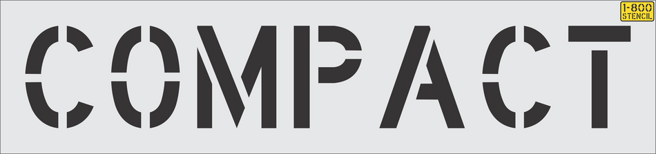 12 inch COMPACT Stencil