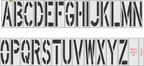 36" Alphabet Kit Stencil