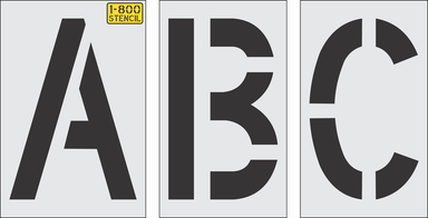 20"x12" Alphabet Kit Stencil
