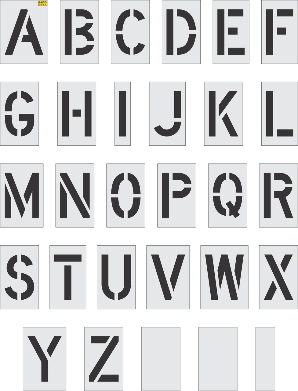 10-alphabet-kit-stencil-1-800-stencil for 10 Inch Letter Stencils Printable Free 10