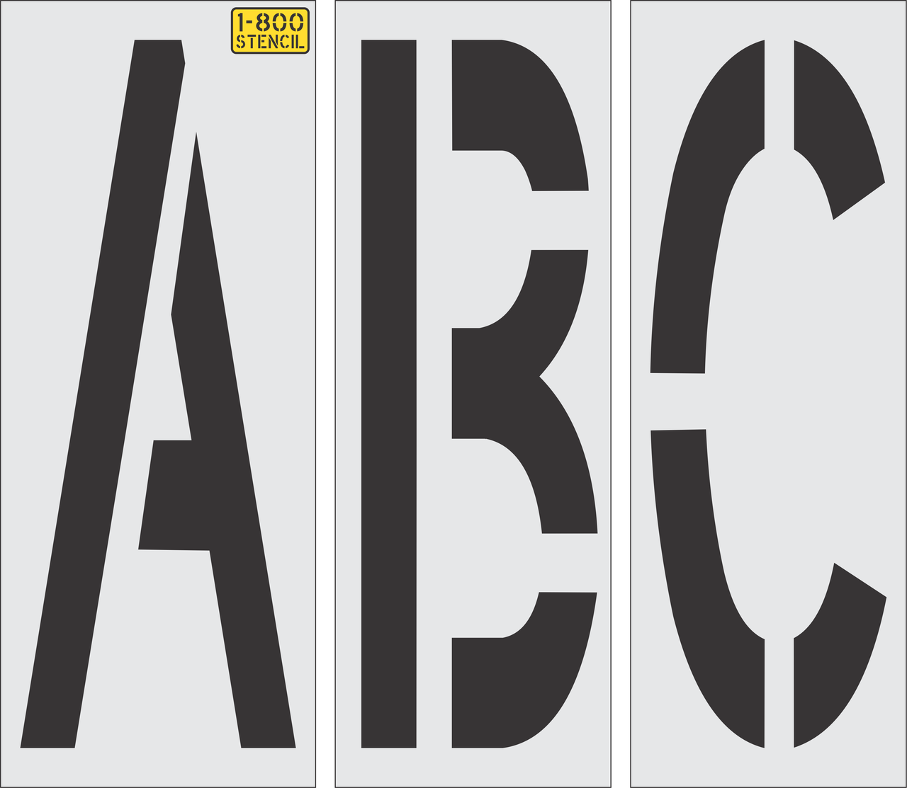 36" Alphabet Kits