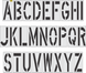 30" Alphabet Kit Stencil