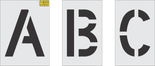 10" Alphabet Kit Stencil